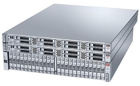 The 18-terabyte Oracle Database Appliance X3-2.