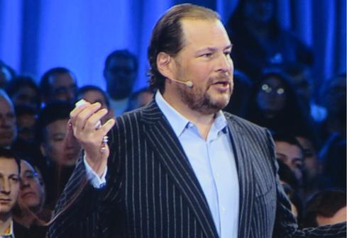 Marc Benioff kicks off the Salesforce1 World Tour in New York.