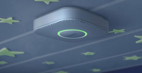 Nest Protect smoke detector.