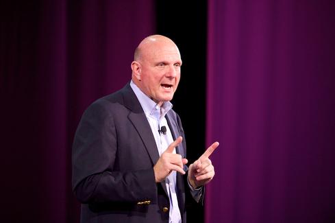 Microsoft CEO Steve Ballmer