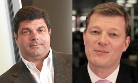 Bob Calderoni, left, and Lars Dalgaard both resigned from SAPs cloud leadership post.