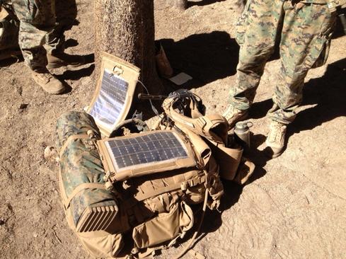 Solar-Powered Wearable Tech Lightens Marines