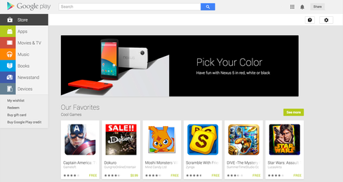 Google Play.
